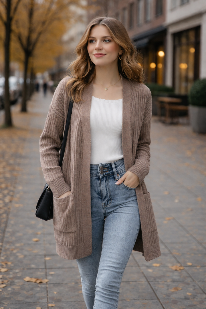 Gilet tricoté pour femmes - Liv