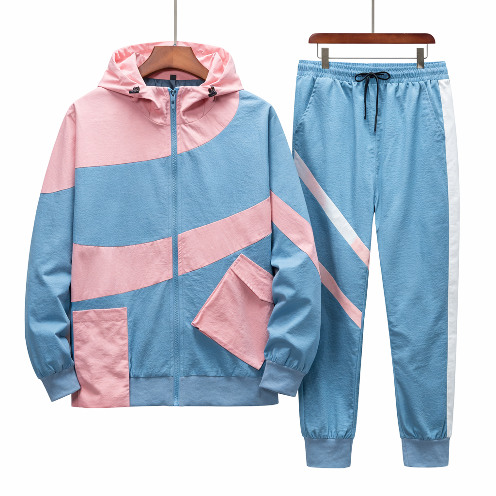 Ensemble sportif avec veste à capuche et pantalon de jogging - Larex