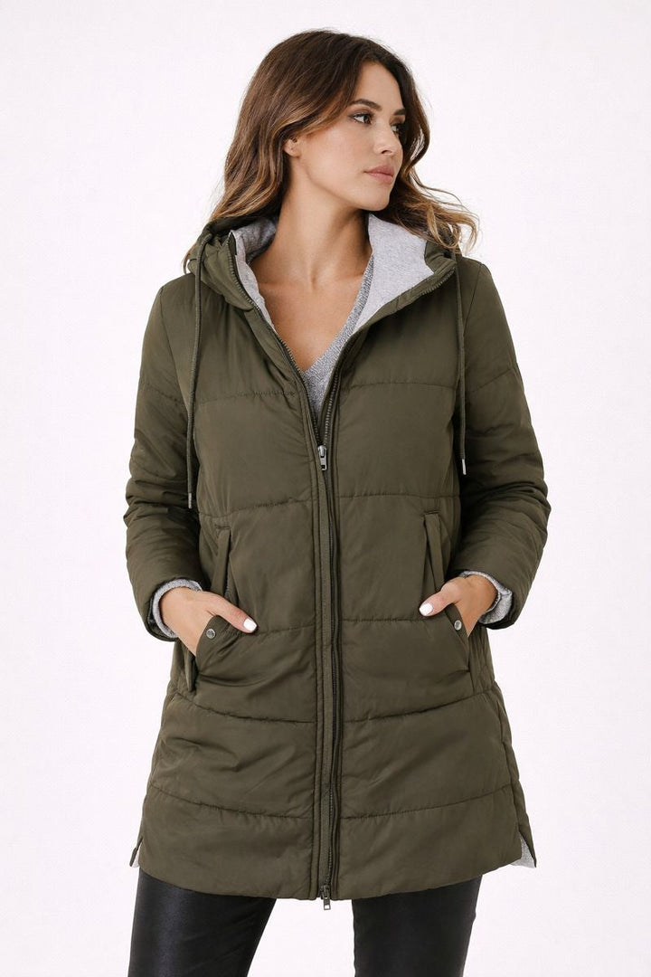 Veste matelassée légère à capuche pour femme - Lirene