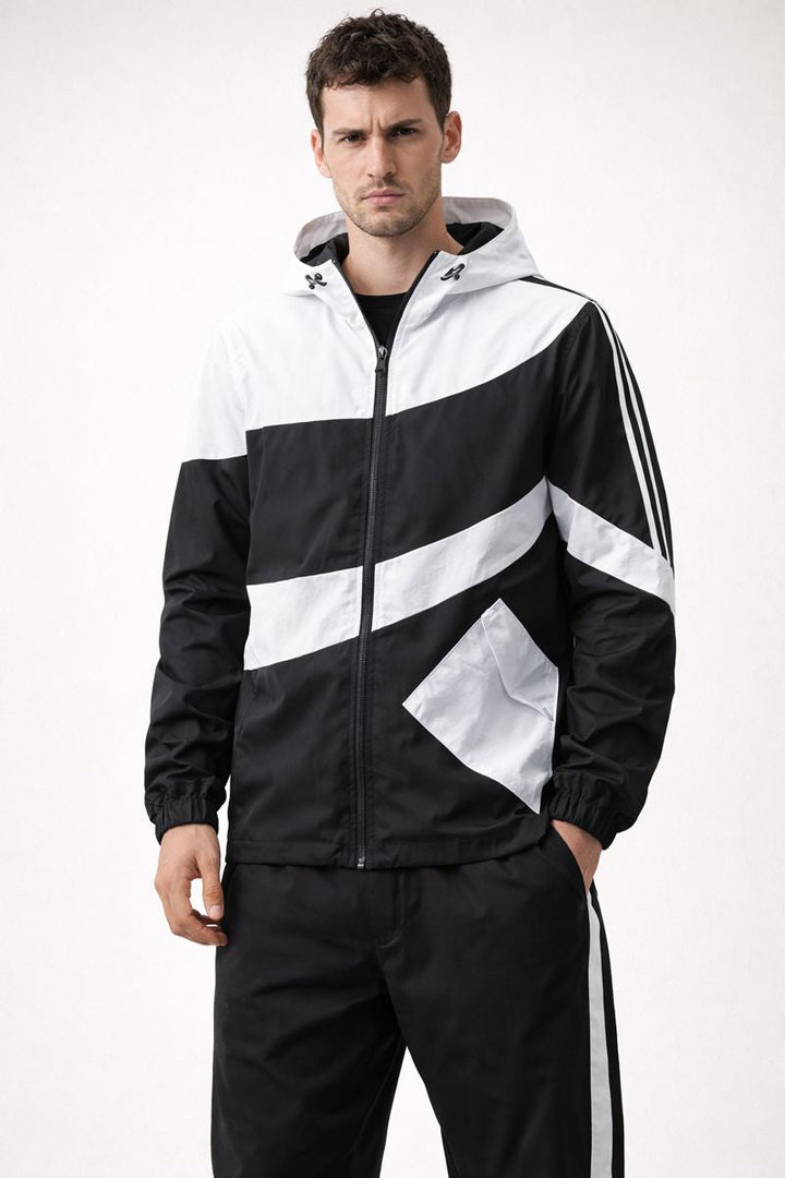 Ensemble sportif avec veste à capuche et pantalon de jogging - Larex