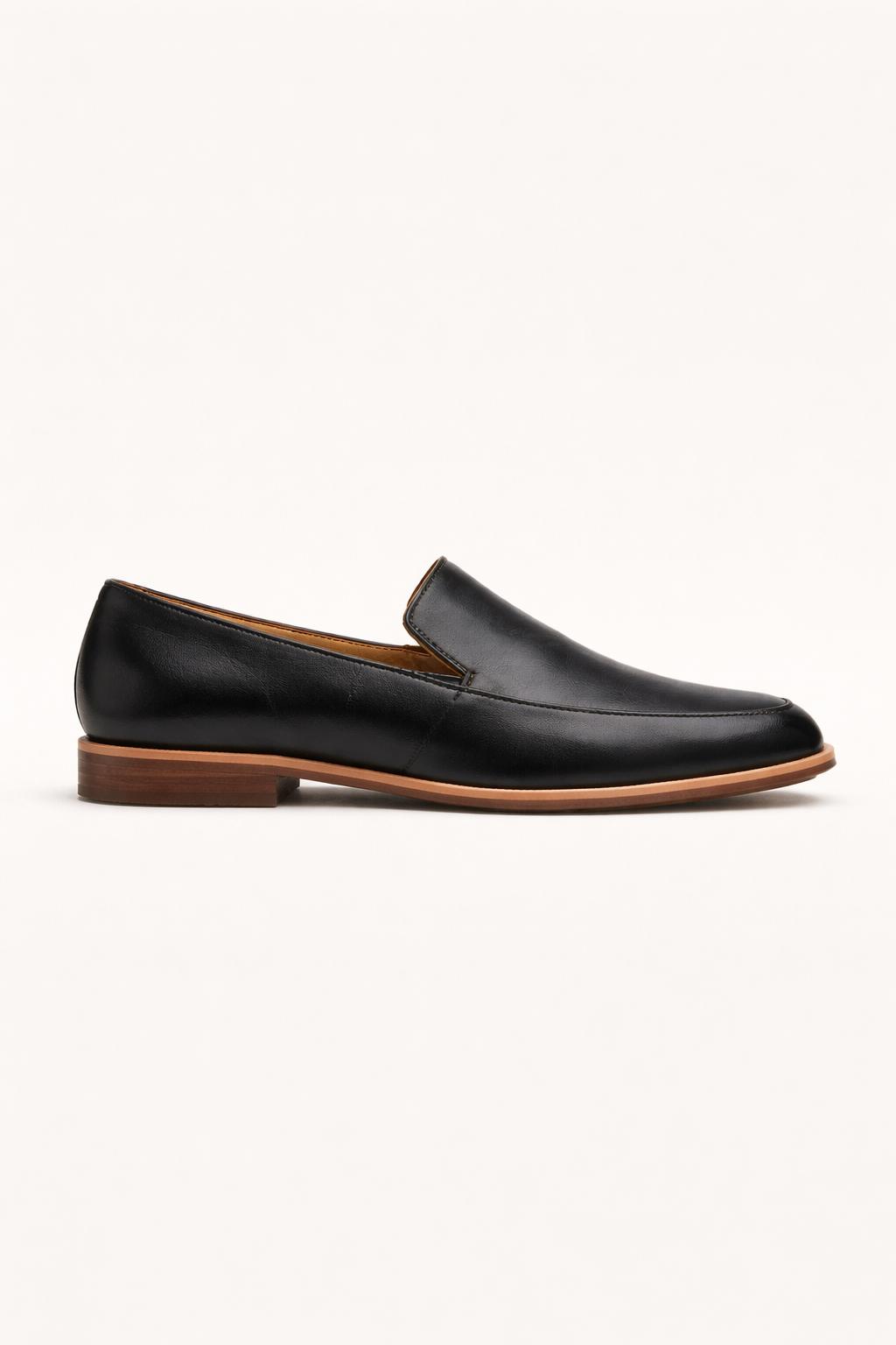 Mocassins plats pour femmes en cuir avec couture - Vireka