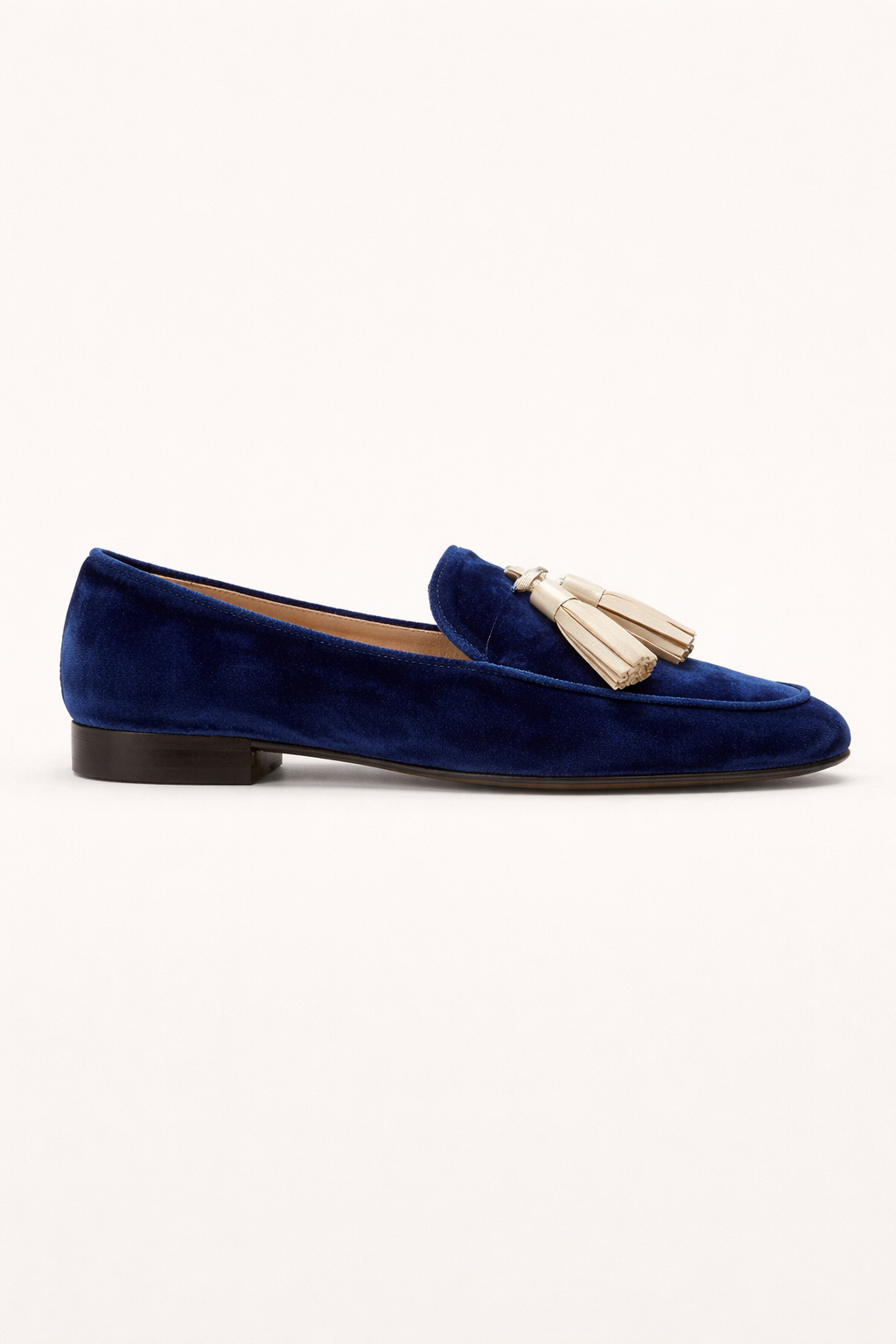 Mocassins à glands en velours pour femmes - Hannah
