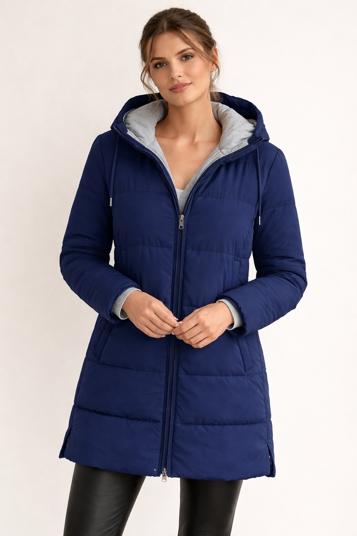 Veste matelassée légère à capuche pour femme - Lirene