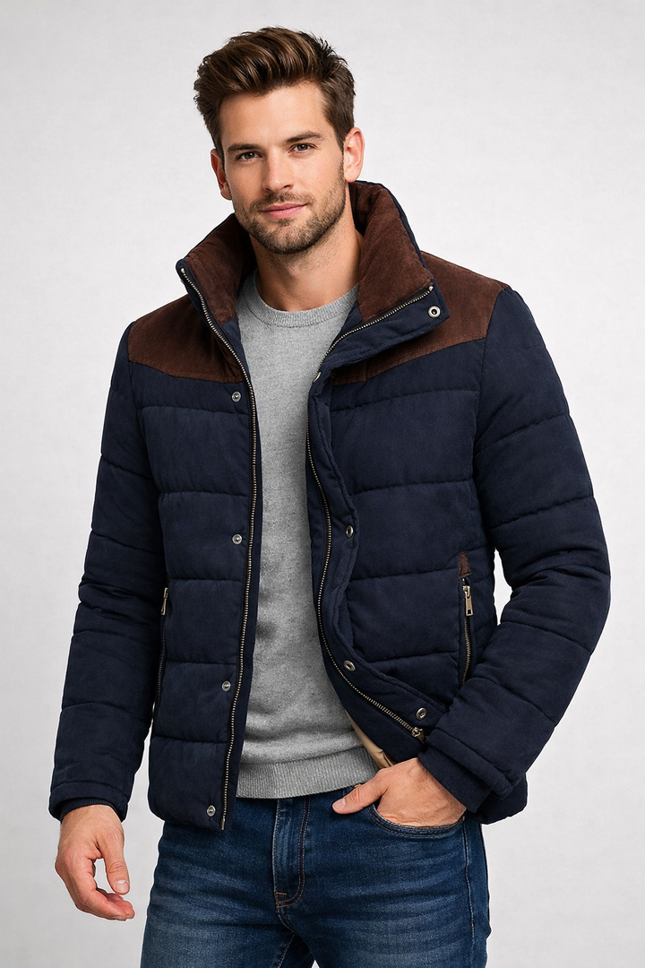 Veste légère décontractée pour hommes avec fermeture éclair - Selkan