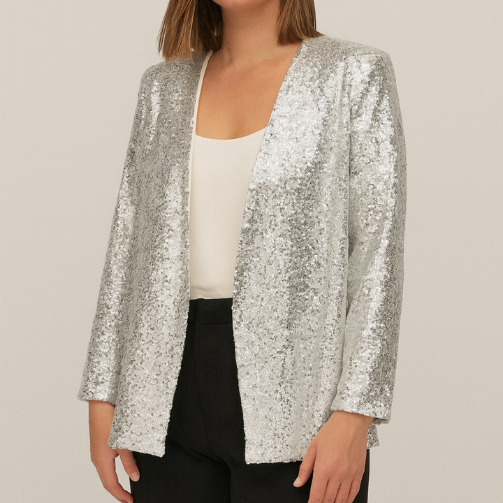 Blazer à paillettes pour femmes - Arvein