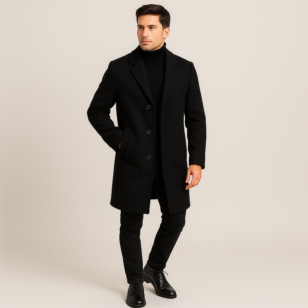Manteau classique et élégant pour homme - Stergen