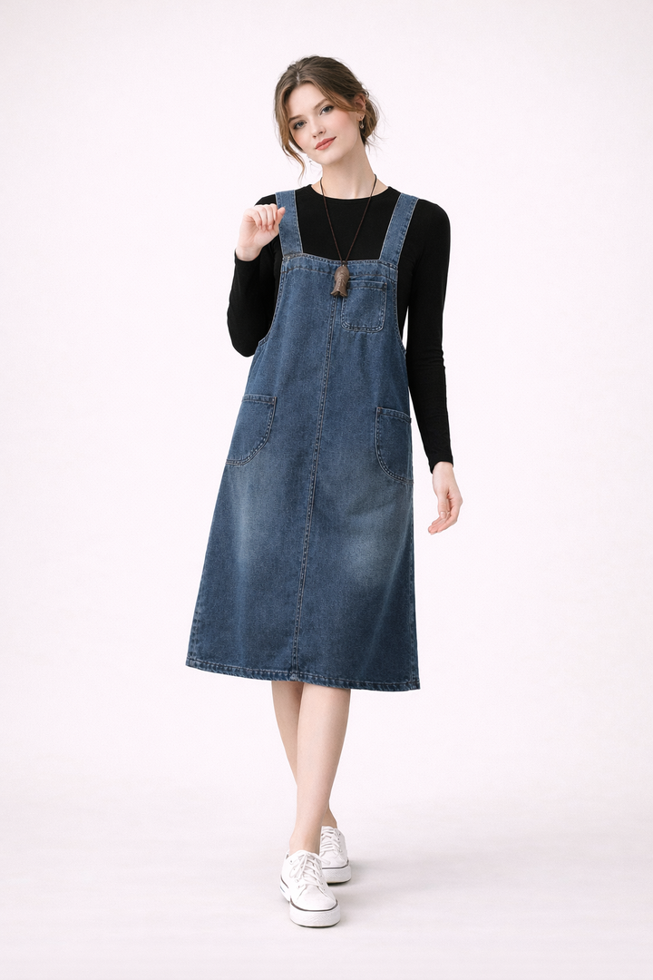 Robe en jean à la coupe décontractée - Vici