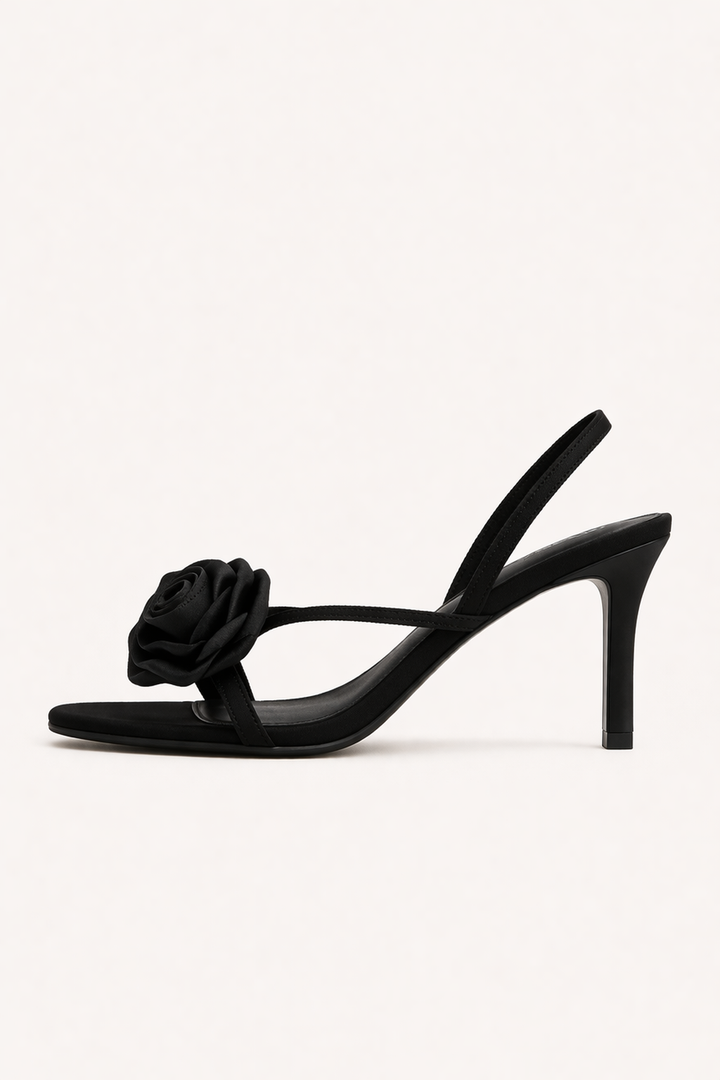 Sandales à talons à fleurs pour femmes - Kiara