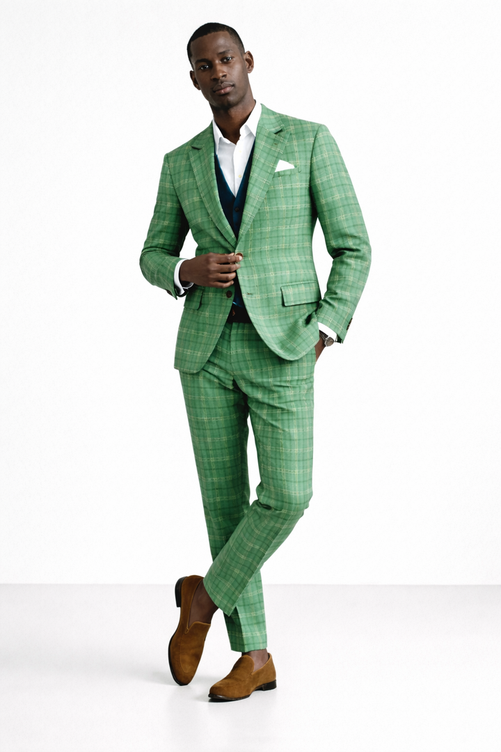 Costume croisé élégant pour hommes - Oriven
