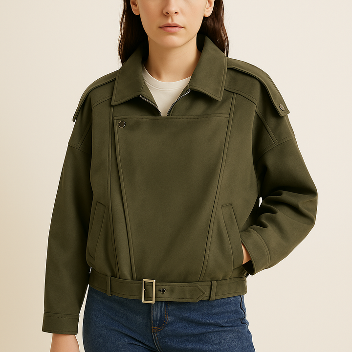 Veste courte rétro pour femme - Corvelle