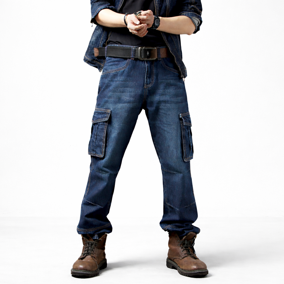 Pantalon cargo large pour homme - Hakon