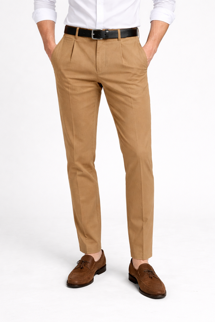 Pantalon chino habillé pour hommes - James