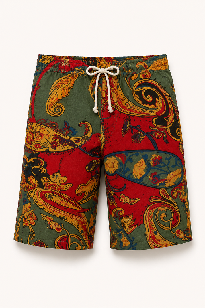 Short imprimé homme taille réglable - Hugo