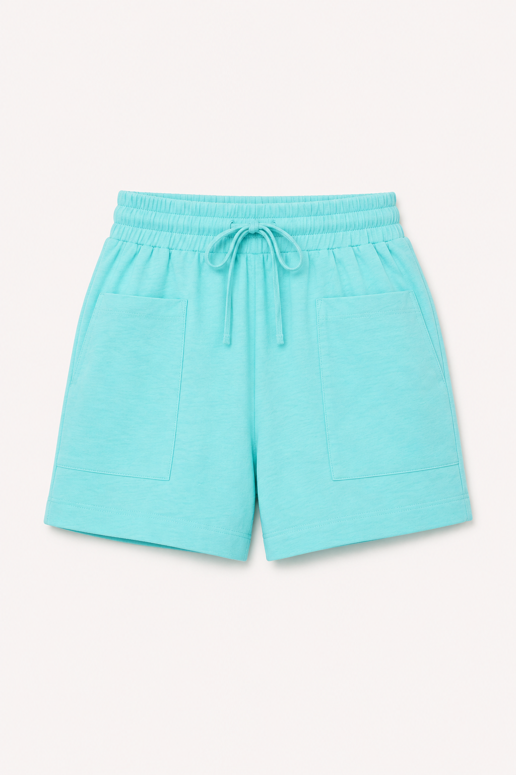 Short femme à taille élastiquée et poches avant - Lanni