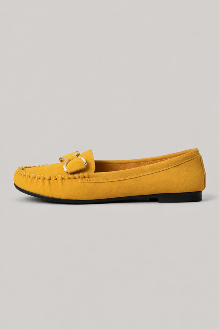 Mocassins à nœud métallique pour femmes - Beatrice
