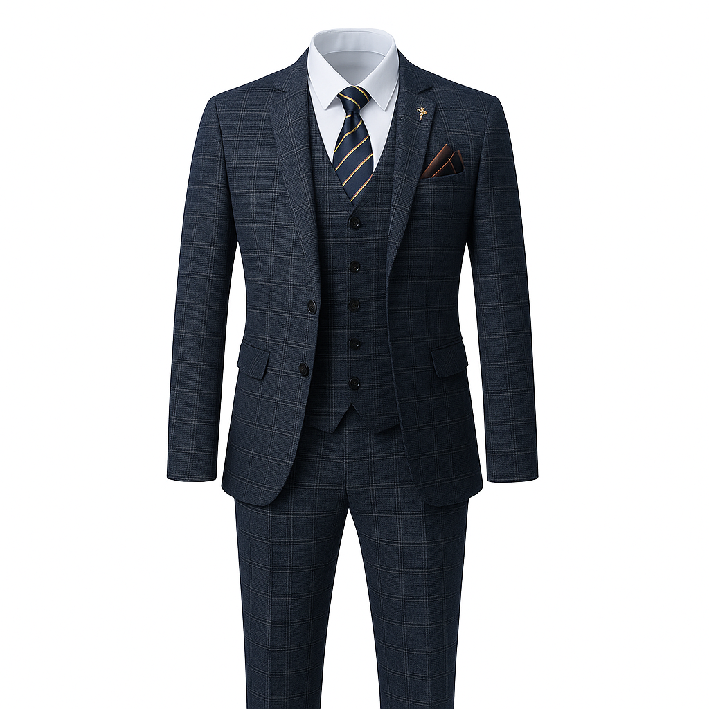 Costume homme à carreaux - Silvano