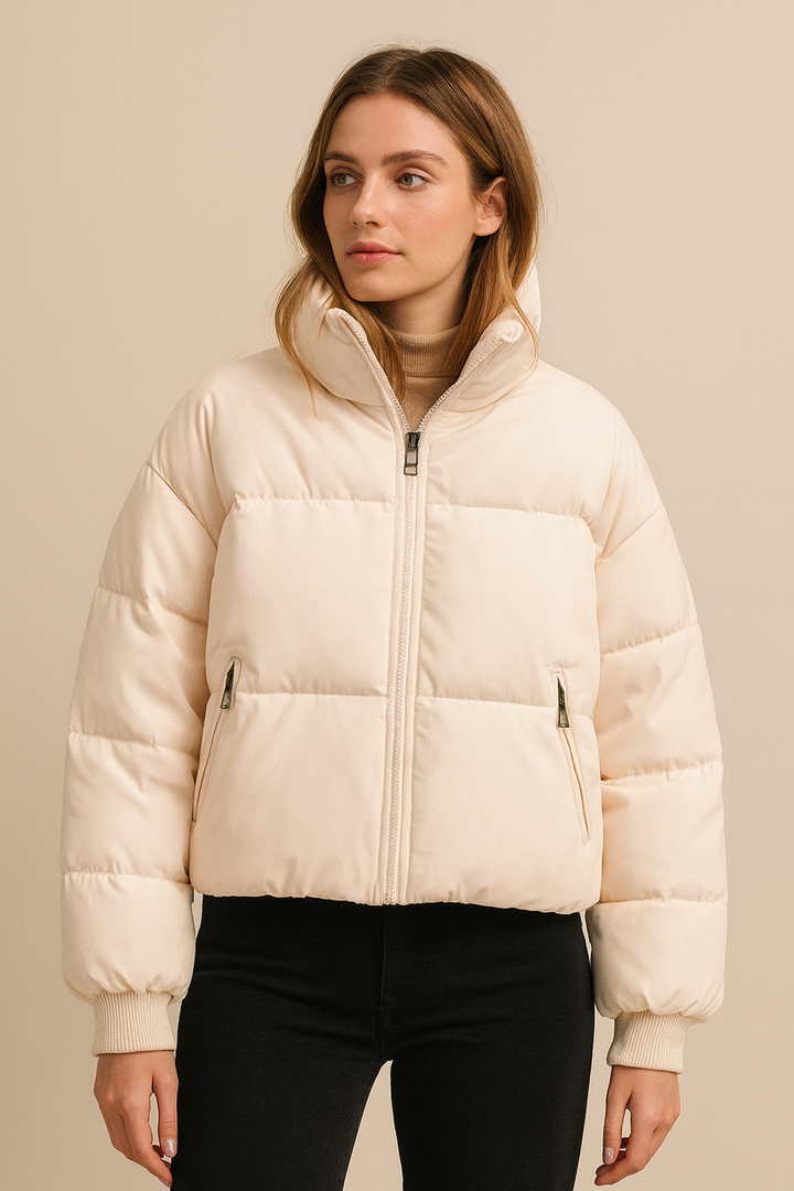 Veste matelassée à effet léger pour femme - Yalinne
