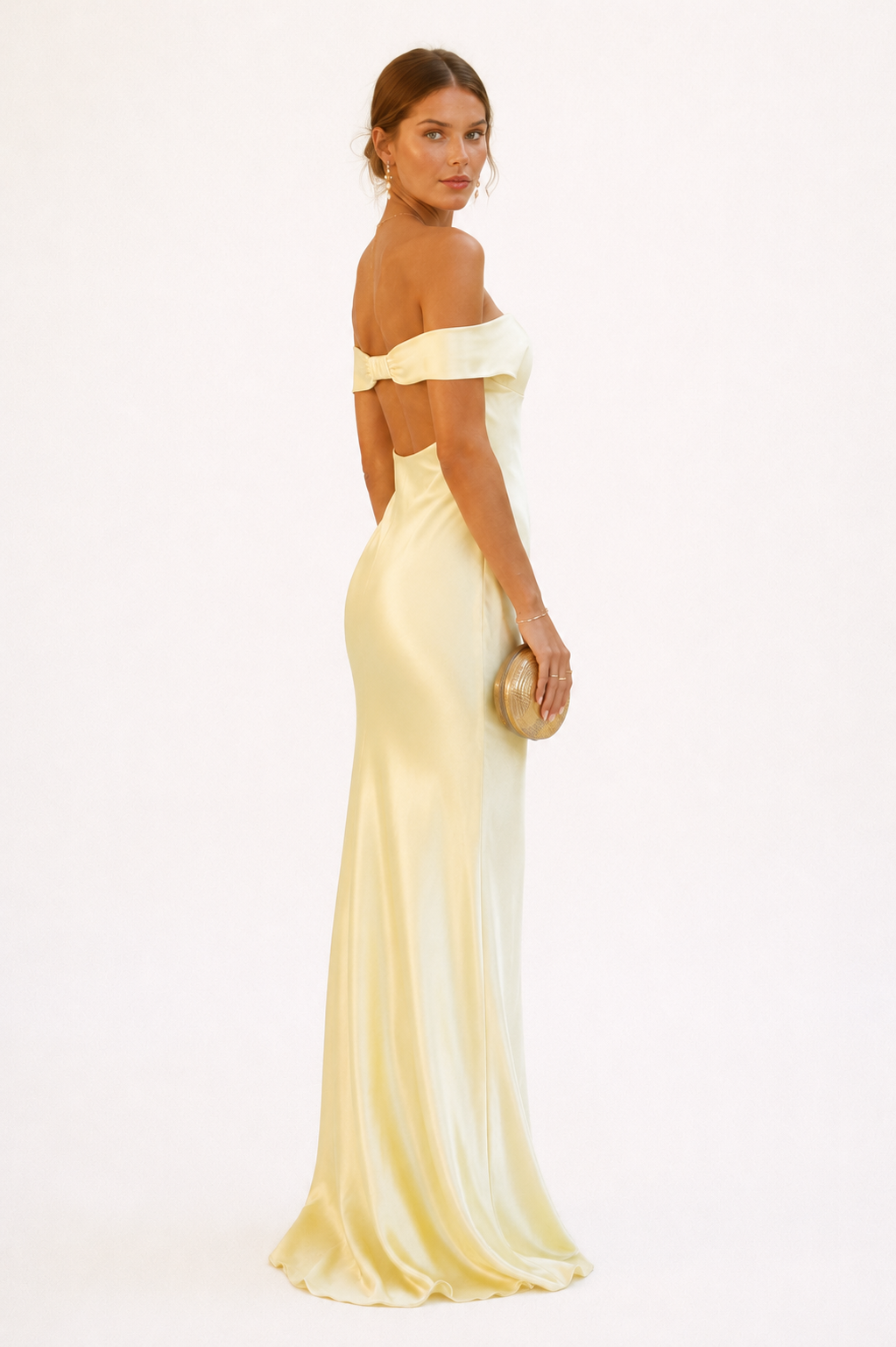 Robe de soirée longue et décolletée pour femmes - Lea