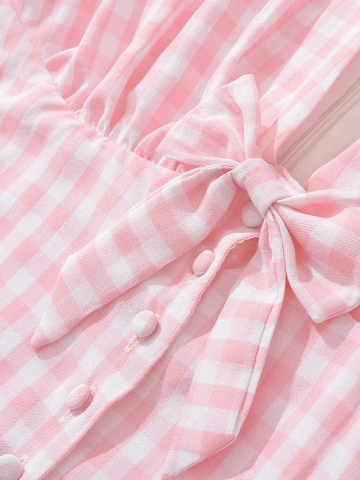 Mini robe femme avec décolleté en V - Ylvaine