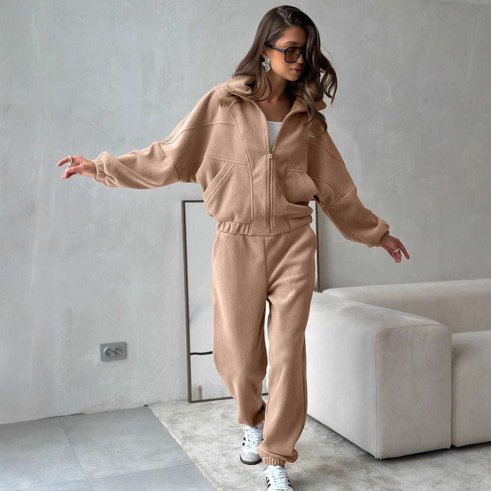 Tenue de sport décontractée à capuche pour femme - Arlette