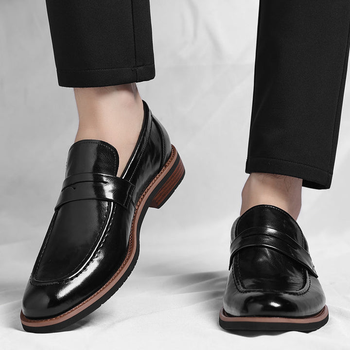 Mocassins élégants pour hommes avec semelles robustes - Thiberius