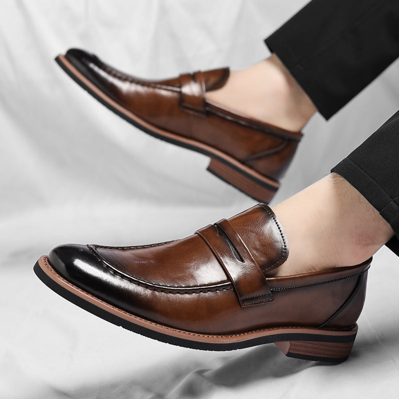 Mocassins élégants pour hommes avec semelles robustes - Thiberius
