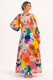 Fleuri multicolore