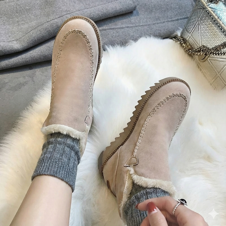 Bottes matelassées pour femmes avec doublure thermique - Yelmath