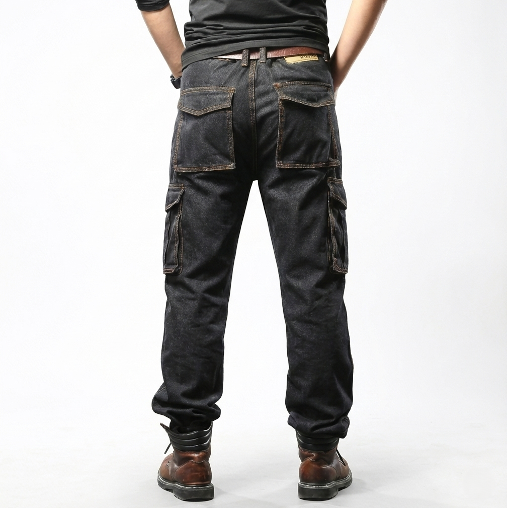 Pantalon cargo large pour homme - Hakon