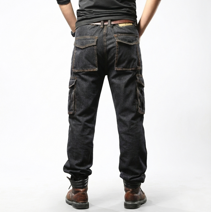 Pantalon cargo large pour homme - Hakon