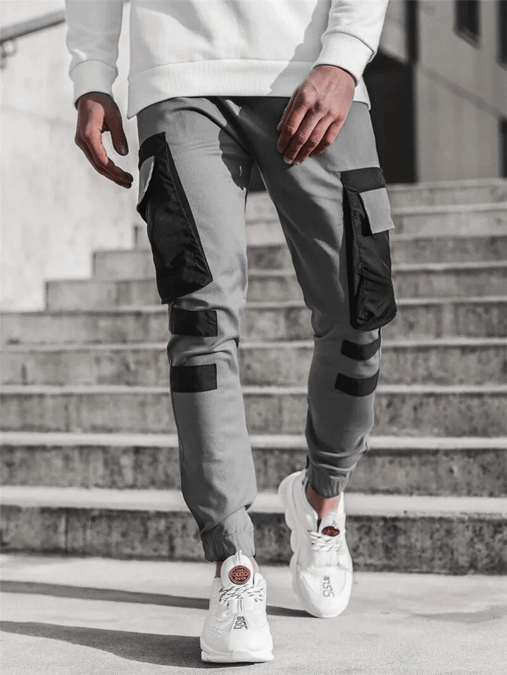 Pantalon de jogging avec poches cargo pour hommes - Raiden