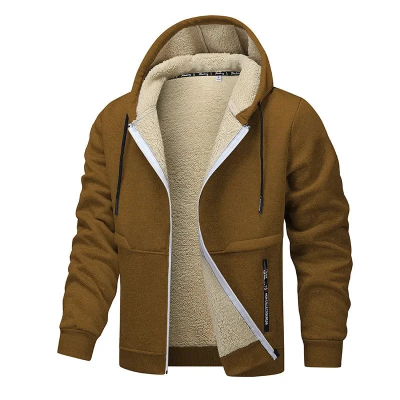 Veste en tissu doublé polaire pour hommes - Stu