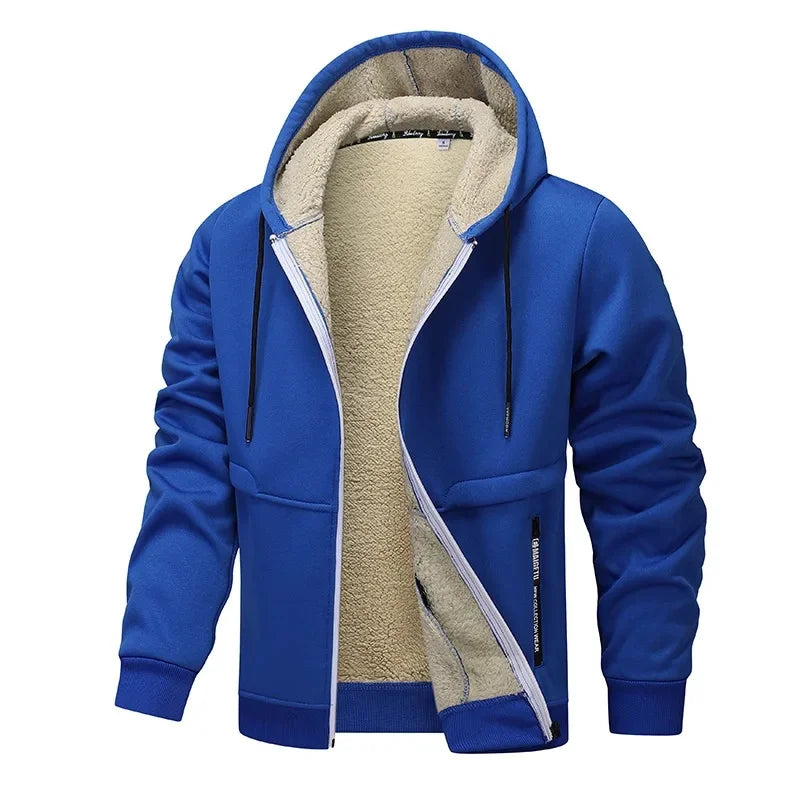 Veste en tissu doublé polaire pour hommes - Stu