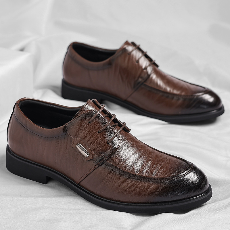 Chaussures habillées à lacets pour hommes avec semelle ferme - Bayron