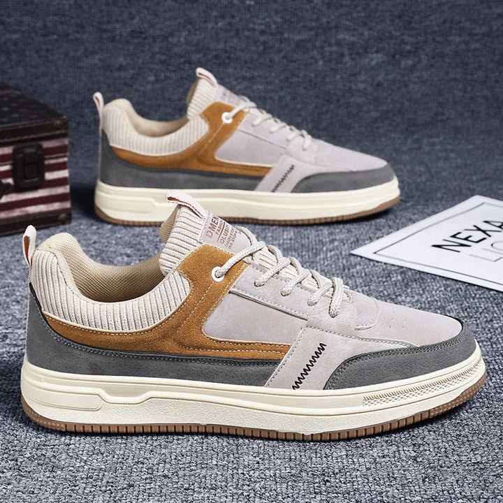 Baskets casual pour hommes, design urbain multicolore - Renzo