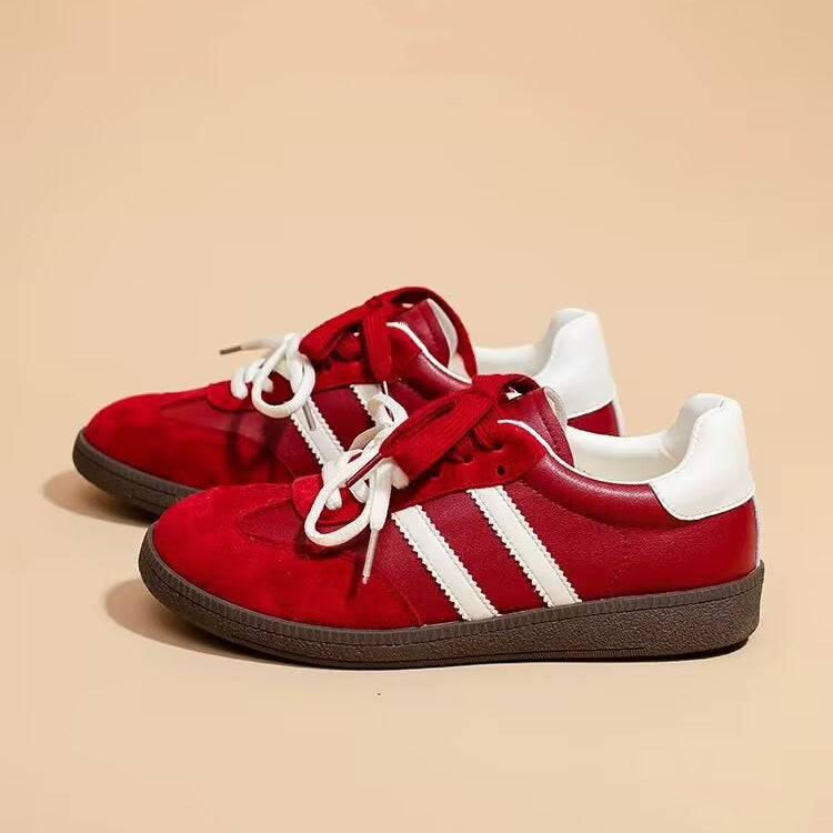 Chaussures de tennis décontractées vintage à profil bas pour femmes - Iliana
