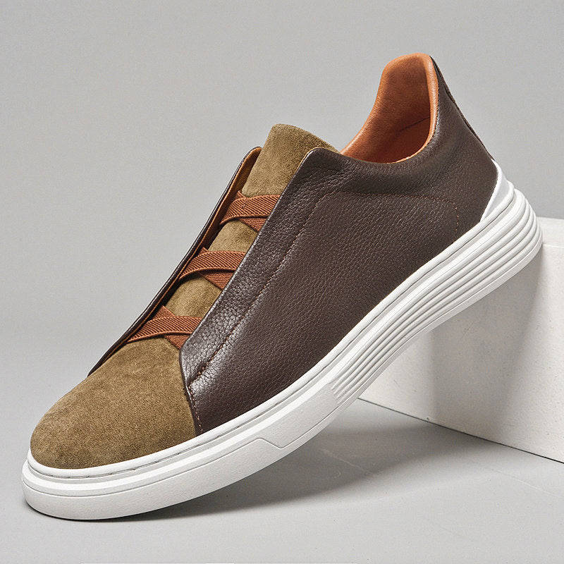Baskets décontractées à lacets élastiques pour hommes - Matteo