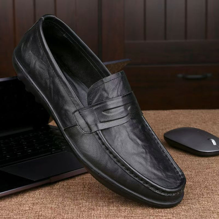 Mocassins décontractés pour hommes finition lisse style classique - Marco