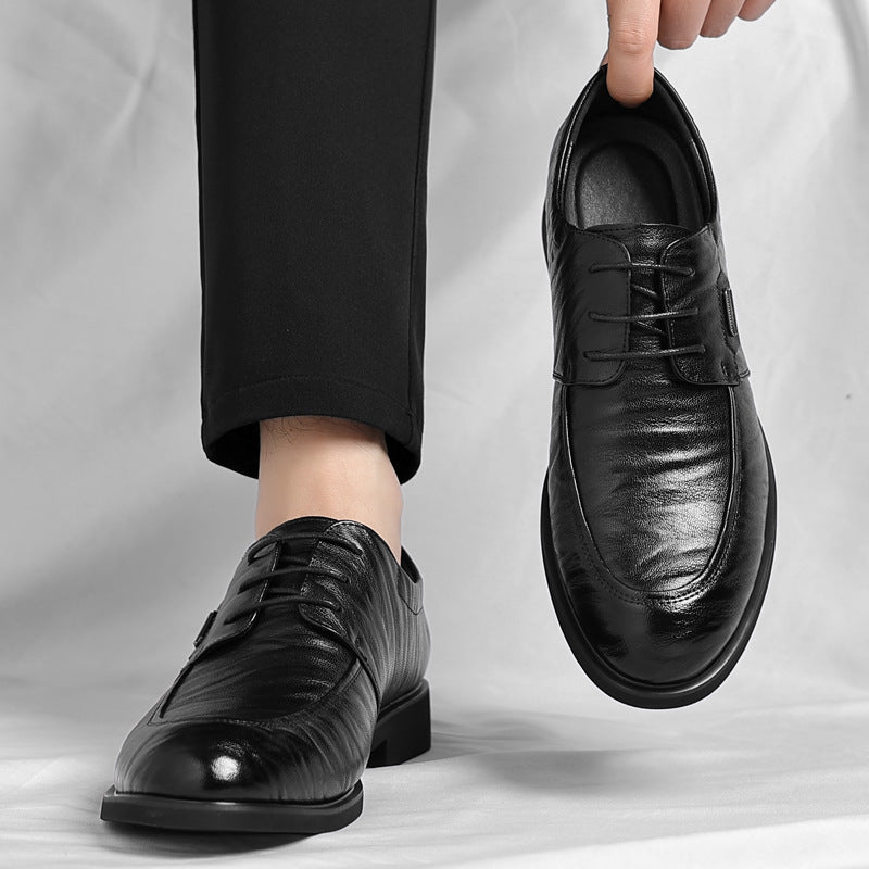 Chaussures habillées à lacets pour hommes avec semelle ferme - Bayron