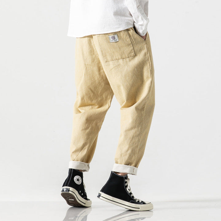Pantalon large en denim pour hommes - Enzo