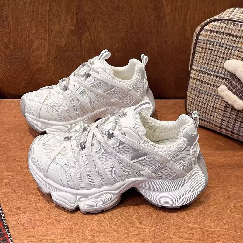 Chaussures de tennis décontractées au design rétro pour femmes - Audrey