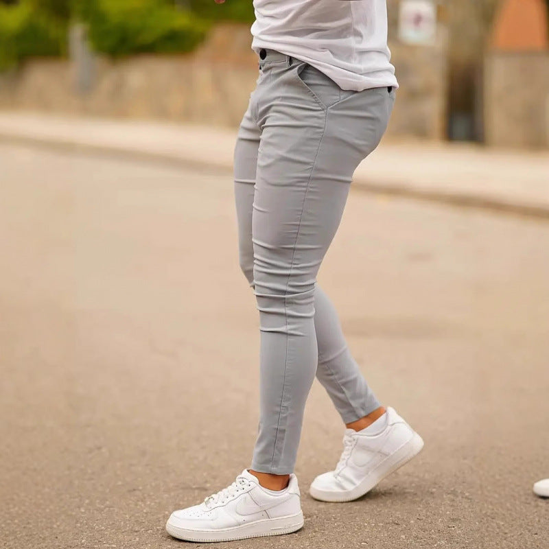 Pantalon skinny pour homme, coupe courte - Robert