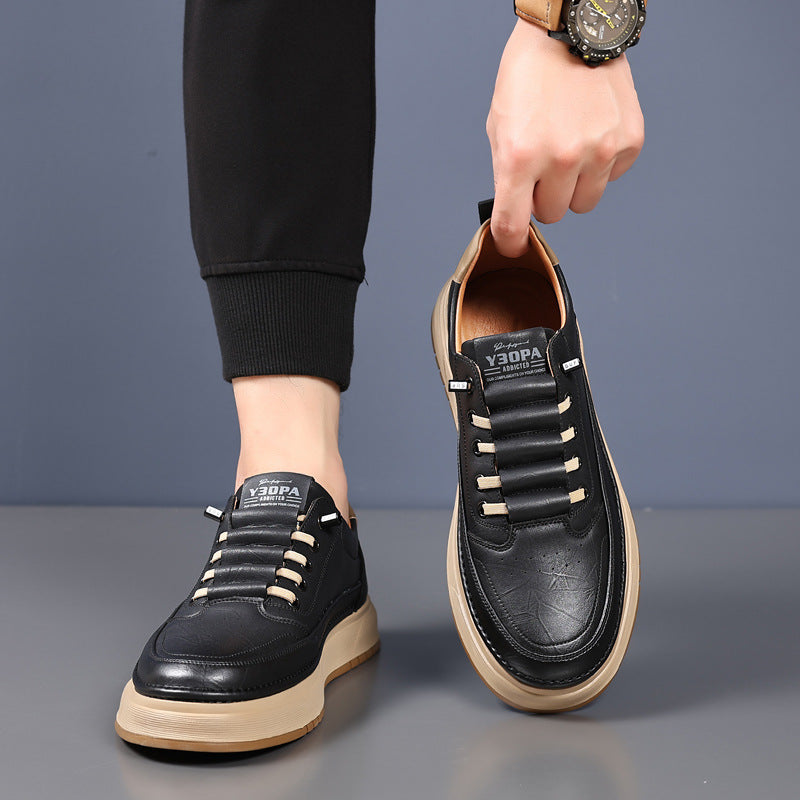 Baskets hommes style moderne lacets classiques - Elian