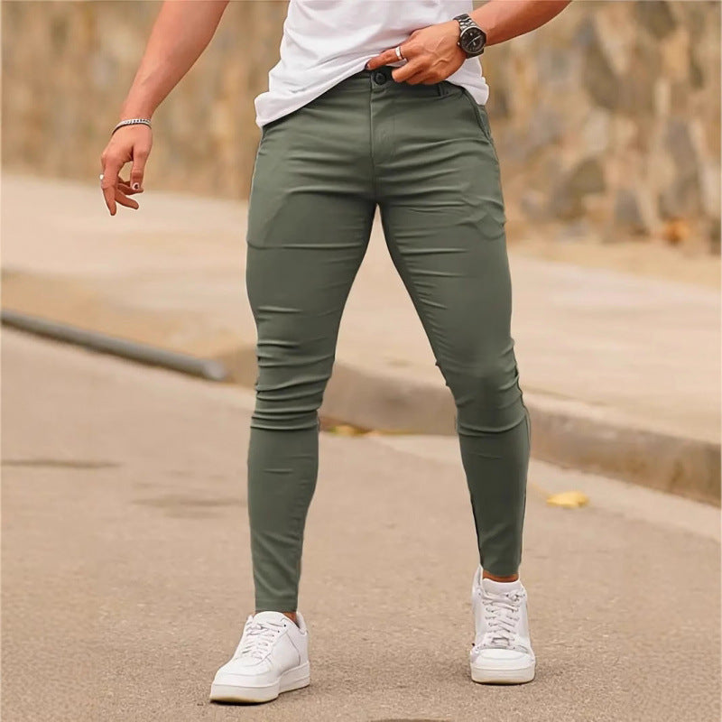 Pantalon skinny pour homme, coupe courte - Robert