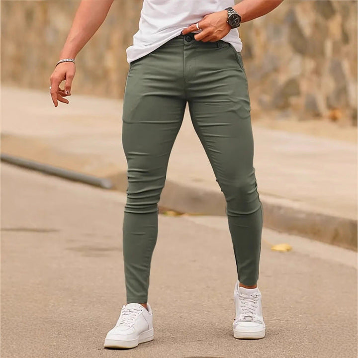 Pantalon skinny pour homme, coupe courte - Robert