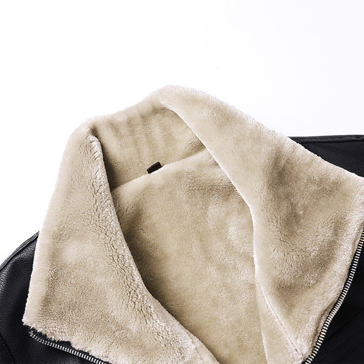 Veste effet cuir pour homme avec doublure intérieure - Rethan