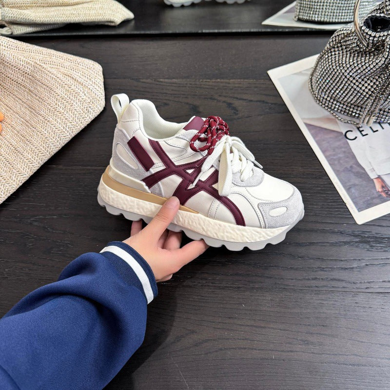 Baskets urbaines pour femmes avec détails en daim - Jera