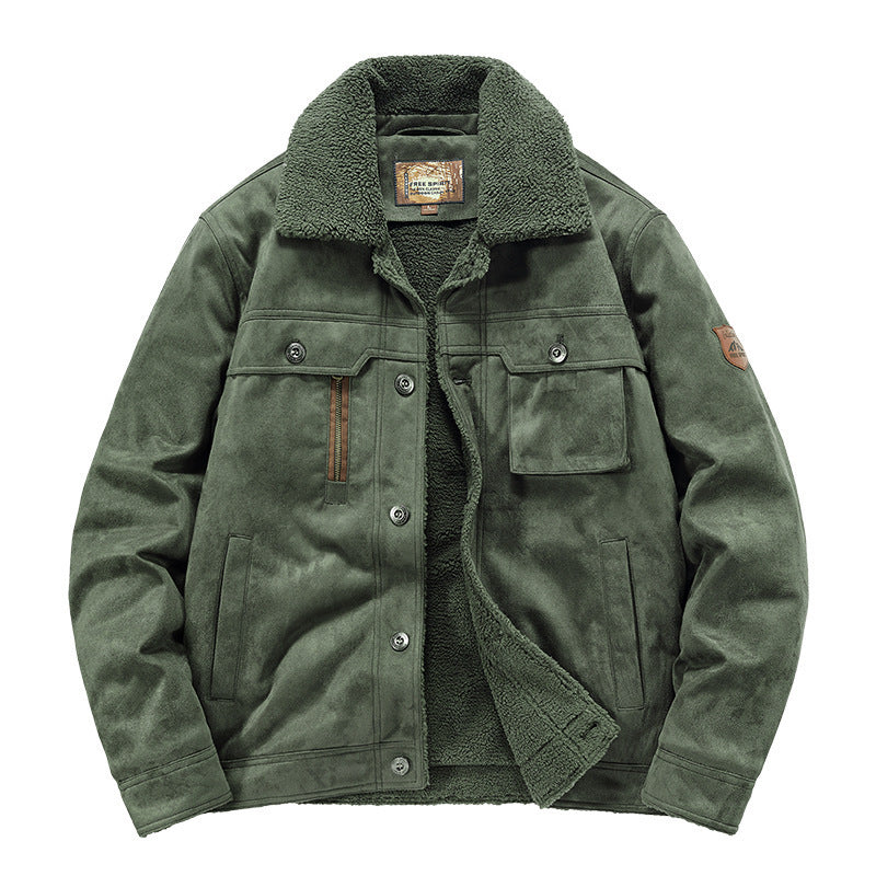Veste camionneur pour homme avec doublure sherpa - Tavian