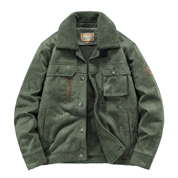 Veste camionneur pour homme avec doublure sherpa - Tavian
