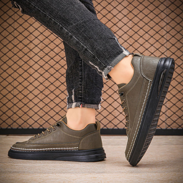 Baskets confortables à plateforme pour hommes, au design décontracté - Dervan